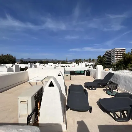 - Playa - 1 Con Terraza Solarium Y Vistas Pa4 Apartamento Estepona