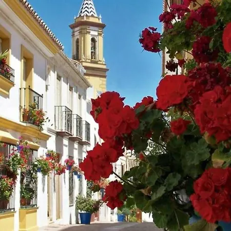 - Playa - 1 Con Terraza Solarium Y Vistas Pa4 Apartamento Estepona